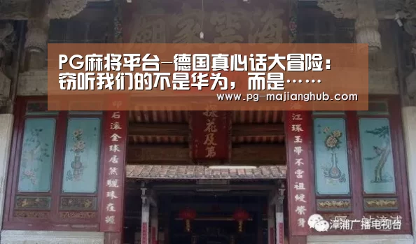 PG麻将平台-德国真心话大冒险:窃听我们的不是华为,而是……(图2) PG麻将官网